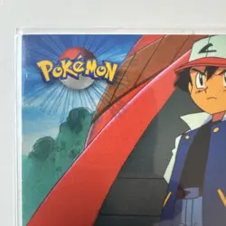 1999 Topps Pokemon TV Animation Edition Series 1 #TV1 Ash Ketchum - Image 4