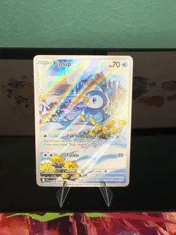 Pokemon TCG - Piplup Illustration Rare - Phantasmal Flames 98/94 NM - Image 1