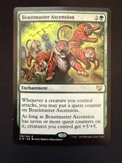 Beastmaster Ascension 176 - R - Commander 2015 - Normal - MTG - LP - Image 1