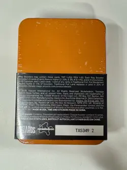 Magic The Gathering Teenage Mutant Ninja Turtles Tin 3 Boosters Michelangelo - Image 3