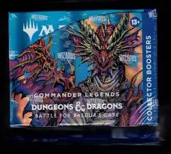 Commander Legends D&D Battle for Baldur's Gate Collector Booster Box MTG Sealed 195166181714 - Image 1