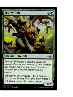 Scurry Oak Modern Horizens 2 Magic The Gathering Uncommon Card - Image 1