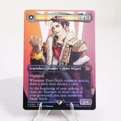 Emet-Selch, Unsundered Borderless Foil 0394 FIN Final Fantasy MTG NM - Image 1