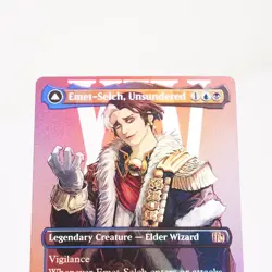 Emet-Selch, Unsundered Borderless Foil 0394 FIN Final Fantasy MTG NM - Image 2