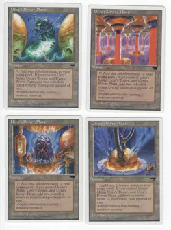 Urza's Power Plant 4x Bundle Art Set MTG: Chronicles Uncommon - Image 1