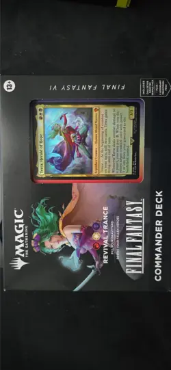 Magic The Gathering Final Fantasy VI Commander Deck Revival Trance **Brand New** - Image 1