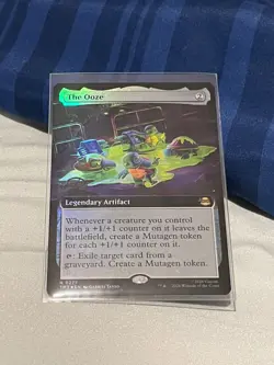 The Ooze MTG TMNT Full Art Foil NM - Image 1
