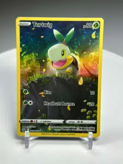 Turtwig GG31/GG70 Crown Zenith: Galarian Gallery Ultra Rare Pokemon Card NM - Image 1