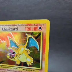 Pokemon TCG Base Set Charizard 004/102 Holo Rare 1999 Unlimited Vintage Card - Image 2