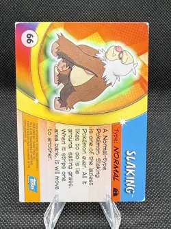 Pokemon Card - Slaking #66 - Advanced Challenge - Topps ( Holo) - Image 2