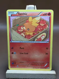 HP Torchic RC5/RC25 Holo Legendary Treasures: Radiant Collection Pokemon - Image 1