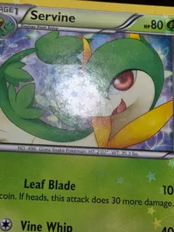 HP Pokemon Servine RC2/RC25 Legendary Treasures Radiant Collection - Image 4