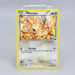 Minccino RC18/RC25 Common Holo Legendary Treasures Radiant Collection Pokemon LP - Image 1