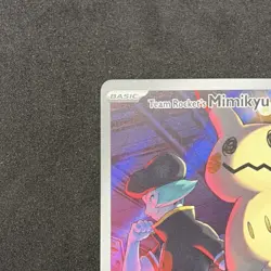 Pokemon TCG Team Rocket's Mimikyu ASC 238/217 Rare Full Art Holo 60 HP Basic - Image 2