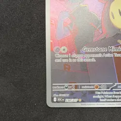 Pokemon TCG Team Rocket's Mimikyu ASC 238/217 Rare Full Art Holo 60 HP Basic - Image 5