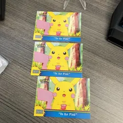 Pokemon Topps In the Pink OR5 Orange Islands Blue Label 2000 Pikachu - Image 3