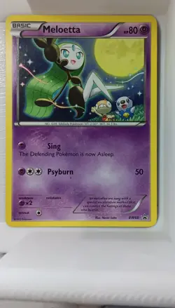Meloetta BW68 Black & White Promo 2012 Basic Pokemon TCG - Image 1