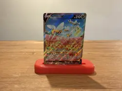 Pokemon TCG BEEDRIL V Alternate Full Art 161/189 Ultra Rare ASTRAL RADIANCE Holo - Image 1