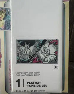 Pokemon Center ETB Paradox Rift SET, Roaring Moon & Iron Valiant W/ Playmat - Image 3