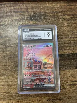 Mew ex 053 CGC 9 Pokemon 151 Ultra Premium Collection Black Star Promo - Image 1