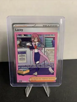 Lacey Prismatic Evolutions Special Illustration Rare Holo Pokemon TCG 175/131 NM - Image 1