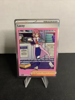Lacey Prismatic Evolutions Special Illustration Rare Holo Pokemon TCG 175/131 NM - Image 3