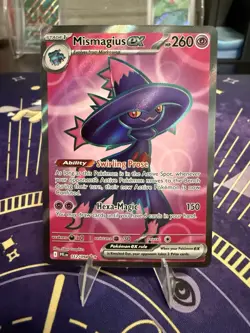 Mismagius EX 112/094 Phantasmal Flames Full Art Holo Pokemon TCG NM - Image 1