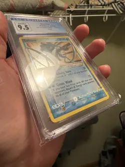 2005 Pokemon EX Unseen Forces Suicune GOLD STAR HOLO #115 CGC 9.5 GEM MINT - Image 4