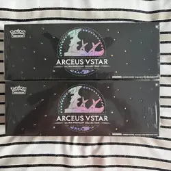 2 X Pokemon TCG Arceus VSTAR Ultra Premium Collection UPC Box Exclusive SEALED - Image 1
