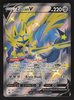 Zacian V SWSH292 Pokemon TCG Sword & Shield Promo NM - Image 1
