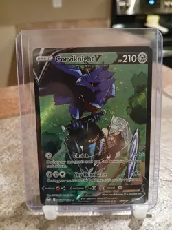 Pokemon TCG Corviknight V TG18/TG30 Sword Shield Silver Tempest Trainer Gallery - Image 1