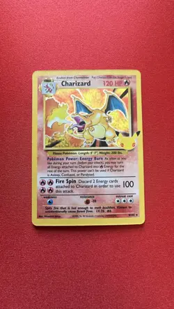 2021 Pokemon Celebrations Classic Base Set #4 Charizard Holo - Image 1