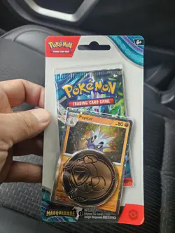 Pokemon Tcg masquerade Single Pack Blister ( Wooper ) Sealed Booster Pack - Image 1