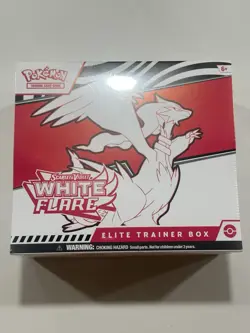 Pokemon Scarlet & Violet White Flare Elite Trainer Box ETB Factory Sealed - Image 1