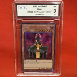 2023 Yu-Gi-Oh Jinzo PSV-EN000 Secret Rare 25th Anniversary Edition DCG 9 - Image 1