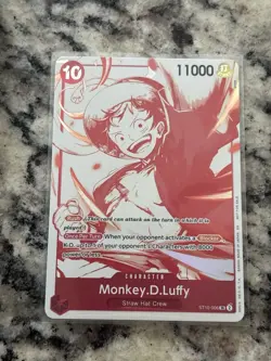 Monkey.D.Luffy (3rd Anniversary Treasure Campaign) ST10-006 C One Piece Promo NM - Image 1