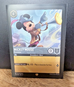 Disney Lorcana TCG Into the Inklands Mickey Mouse - Trumpeter 182/204 Legendary - Image 2