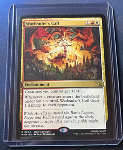 MTG Warleader's Call Murders At Karlov Manor 0242 Magic the Gathering Card - Image 1