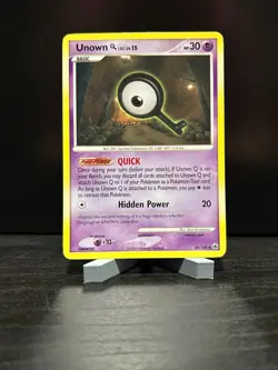 Pokemon Majestic Dawn 49/100 Unown [Q] Pokemon Card - Image 1