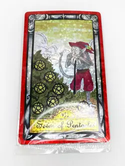 MetaZoo SEANCE Big Box SEVEN OF PENTACLES Tarot Card Full Holo Sealed Target - Image 1