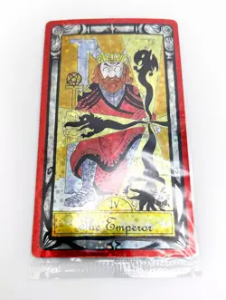 MetaZoo SEANCE Big Box THE EMPEROR Tarot Card Full Holo Sealed Target - Image 1