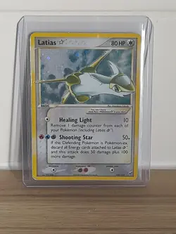 Pokemon Card Ex Deoxys Latias Gold Star 105/107 - Image 1