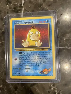 Pokemon TCG Misty's Psyduck Gym Challenge Common Card 90/132 - Image 1