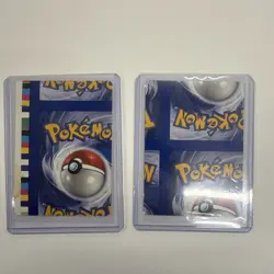 LOT OF 2 Pokemon Error NFC Neo Genesis Pokemon Miscut Card WOTC - Image 4