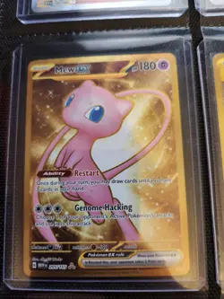 Mew ex 205/165 MEW EN-151 Metal Ultra Premium Collection Promo Pokemon Card - Image 1