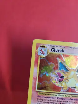 Pokemon Karte/card - Charizard Glurak 4/102 - Base Set Holo - VG-Excellent - Image 2