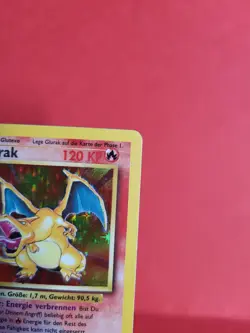 Pokemon Karte/card - Charizard Glurak 4/102 - Base Set Holo - VG-Excellent - Image 3