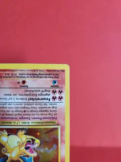 Pokemon Karte/card - Charizard Glurak 4/102 - Base Set Holo - VG-Excellent - Image 5
