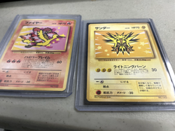 ANA All Airlines Airways Promo Pokemon Card Japanese Zapdos & Moltres - Image 1