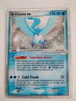 Vintage Pokemon Articuno ex 114/112 Firered & Leafgreen Holo Card - Image 1